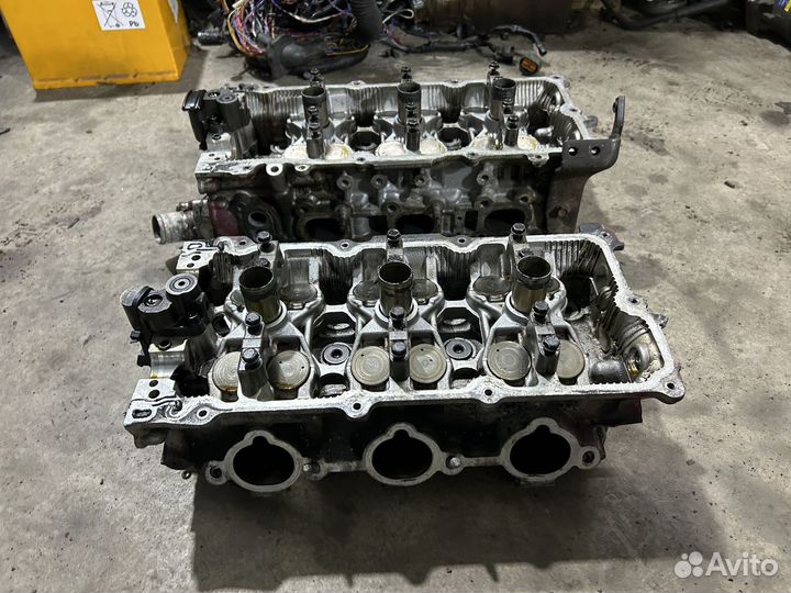 Головка блока цилиндра Гбц двигателя vq35de