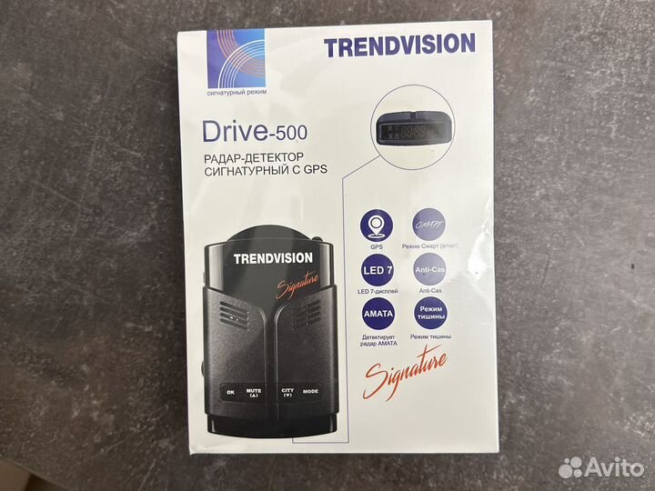 Радар детектор drive 500 signature