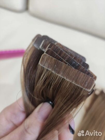 Волосы для ленточного наращивания бу Hair Talk