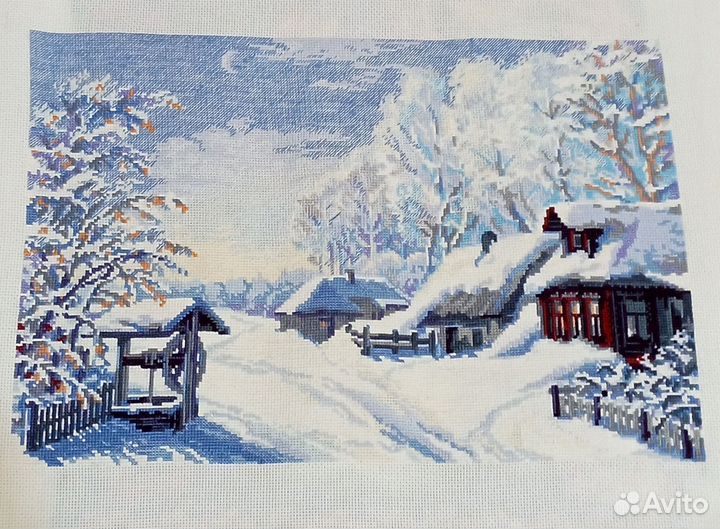 Готовая вышивка крестом