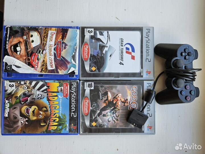 Sony PlayStation 2 с играми