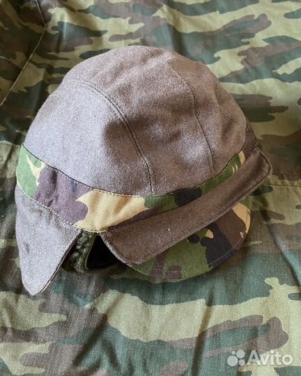 Шапка зимняя в расцветке DPM, армии Нидерландов