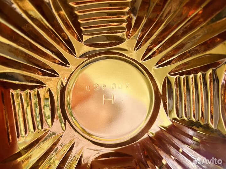 Салатник цветное стекло СССР большой