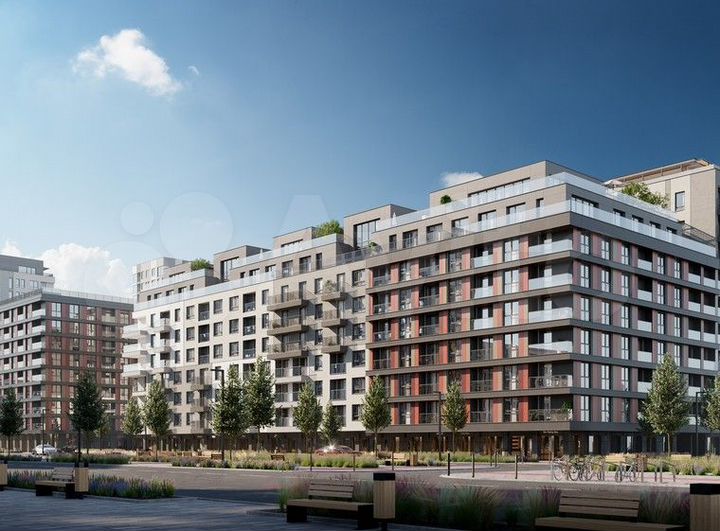 2-к. квартира, 92,6 м², 13/17 эт.
