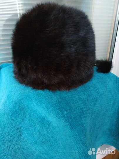 Женская норковая шапка