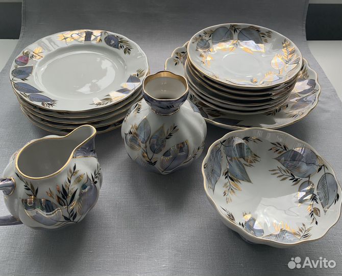 Набор столовой посуды фарфор