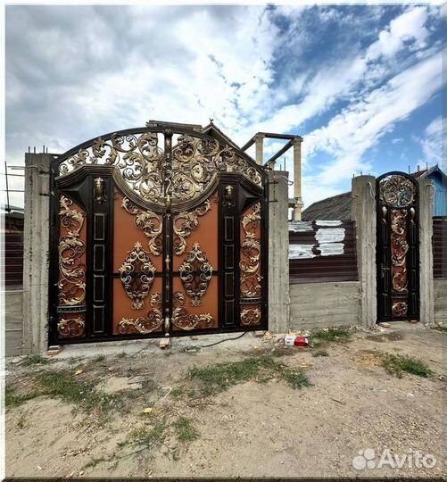 Ворота ковка