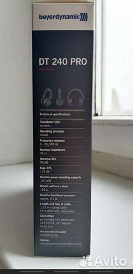 Наушники Beyerdynamic DT 240 Pro