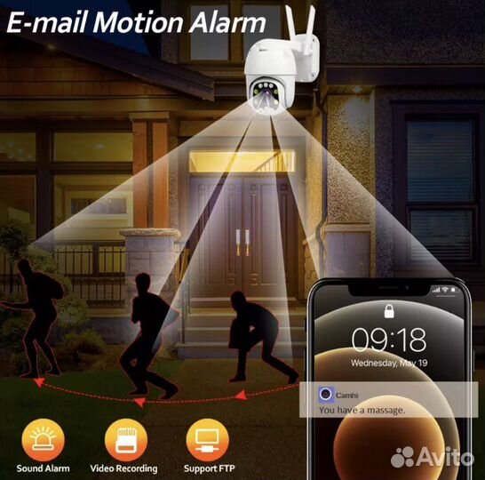 Уличная 4G камера видеонаблюдения