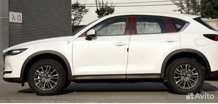 Глянцевые накладк Mazda cx-5 17-23