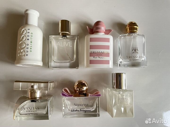 Пустые флаконы от духов