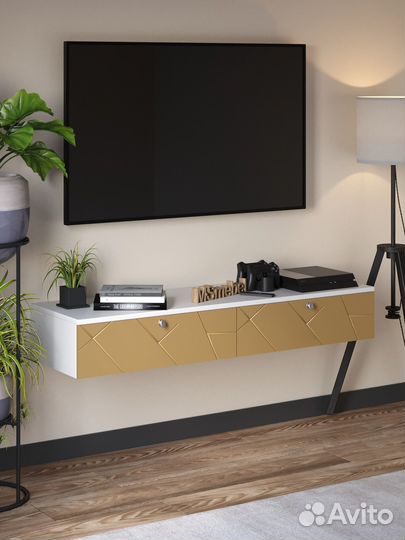 Подвесная тумба под тв