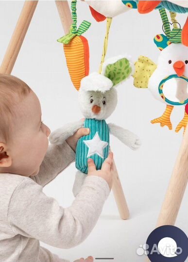 Развивающая подвесная игрушка Лисичка Люся