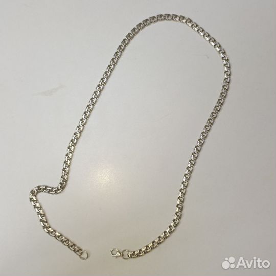 Мужская серебряная цепь