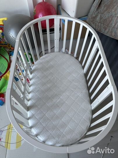 Кроватка-трансформер детская с маятником