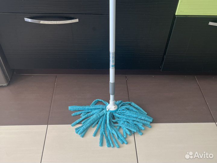 Швабра белый кот+ ведро