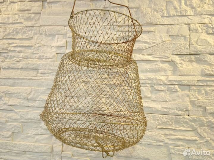 Садок рыболовный металлический бу