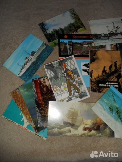Открытки. Много. Одним лотом