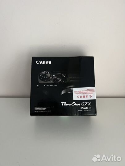 Canon G7X Mark iii (3) Фотоаппарат Новый Оригинал