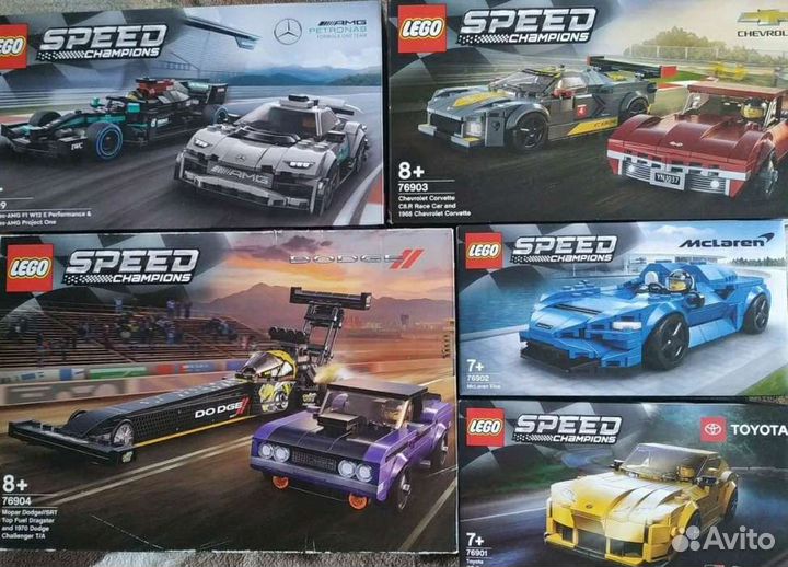 Lego Speed Champions 76904 и другие