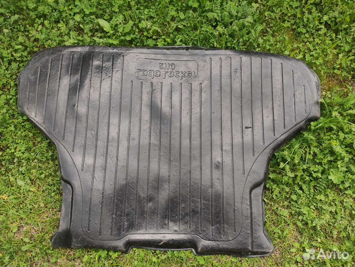Резиновый коврик в багажник ваз 2110