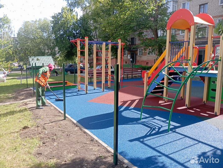 Бесшовное резиновое покрытие с гарантией