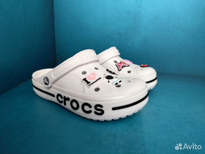 Crocs сабо + джибитсы в подарок 36-41р