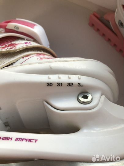 Коньки детские раздвижные nordway