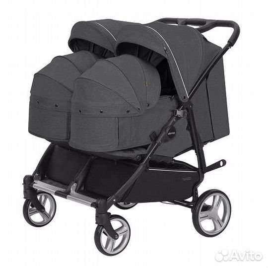 Коляска для двойни 2/1 Carrello 