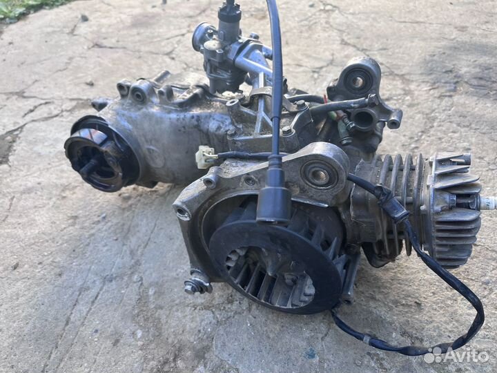 Двигатель хонда дио af 34-35