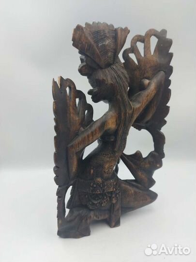 Статуя из дерева Богиня буддизм