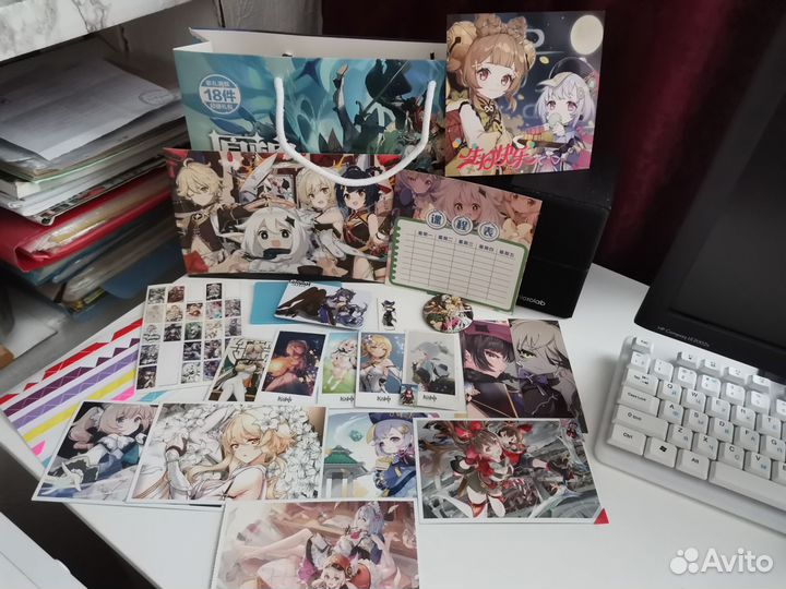 Genshin Impact набор канцелярский (геншин импакт)