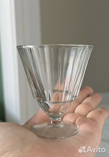 Рюмка граненая на ножке СССР