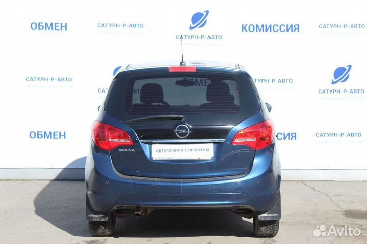 Opel Meriva 1.4 МТ, 2012, 190 000 км