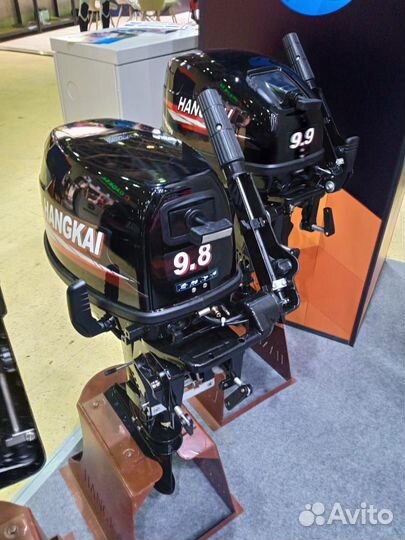 Лодочный мотор хангкай 9.8. Новый