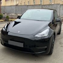 Tesla Model Y AT, 2021, 9 283 км, с пробегом, цена 5 500 000 руб.