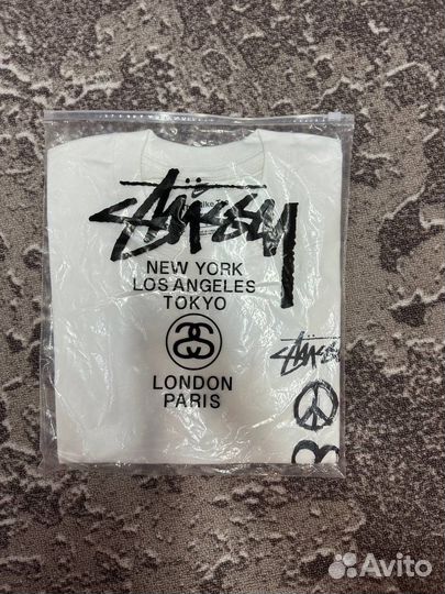 Nike x Stussy logo tee Оригинал