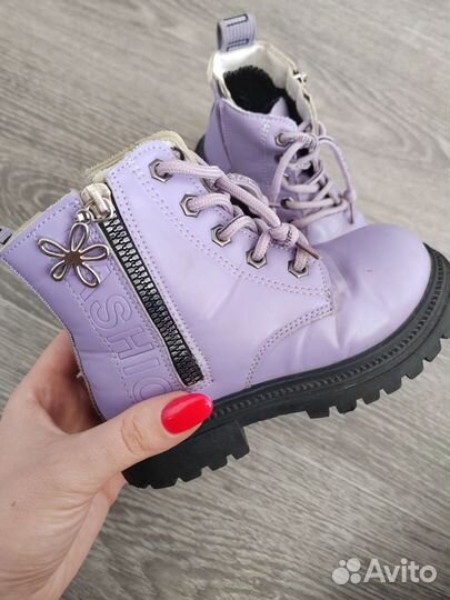 Ботинки на девочку весна 26 размер