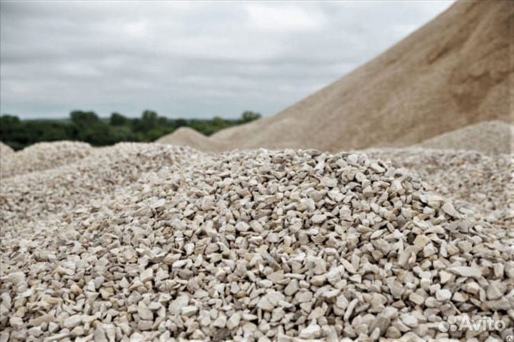 Щебень Гравий Песок
