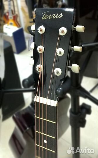 Акустическая гитара terris TF-380A BK