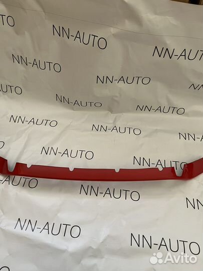 Накладка на передний бампер LADA granta FL