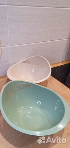 Миска дуршлаг для зелени, фруктов, круп и т.п