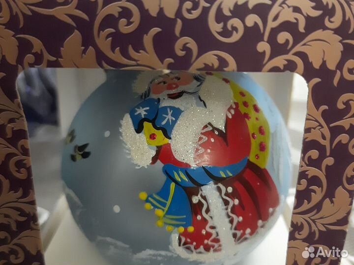 Елочные игрушки ариель шар