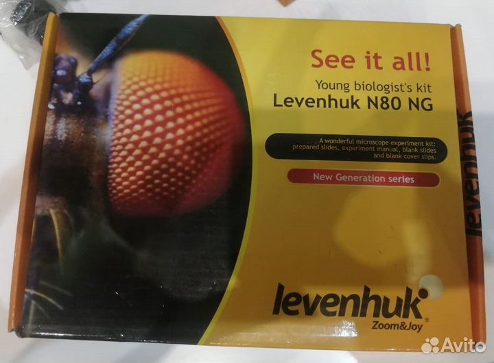 Микроскоп Levenhuk Rainbow 2L plus Moonstone