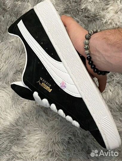 Кроссовки Puma Suede XL black