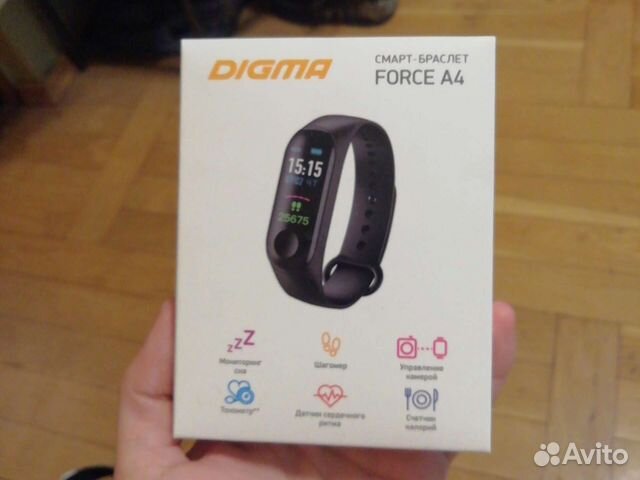 Фитнес-браслет Digma Force A4 купить в Москве | Личные вещи | Авито