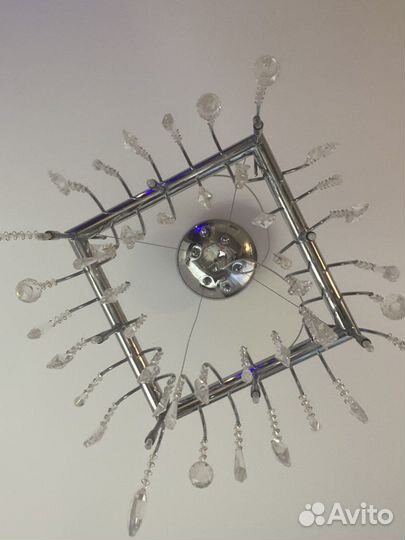 Светильник подвесной хрустальный