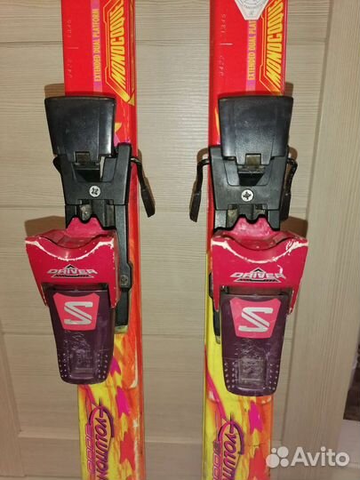 Горные лыжи с ботинками 40 размер