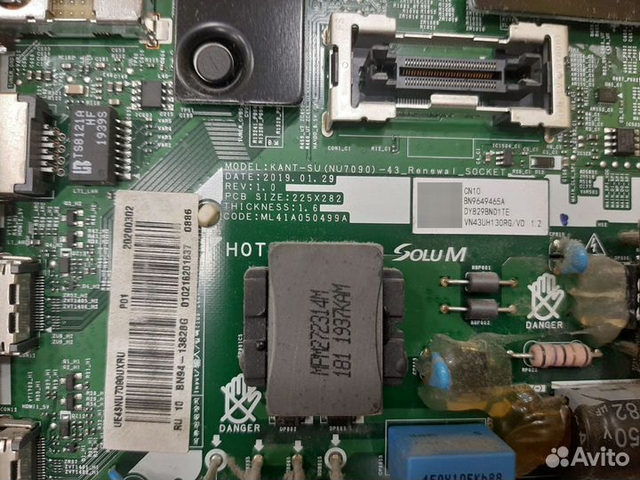 Разбор UE43NU7097U