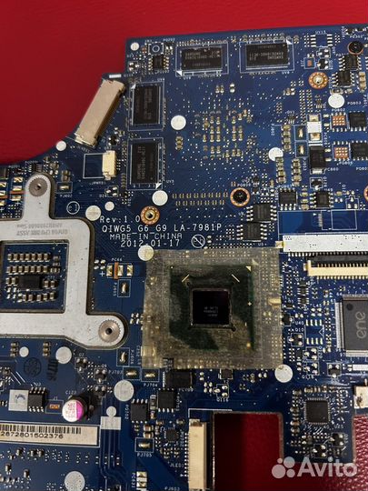 LA-7981P Плата Lenovo G580 G585